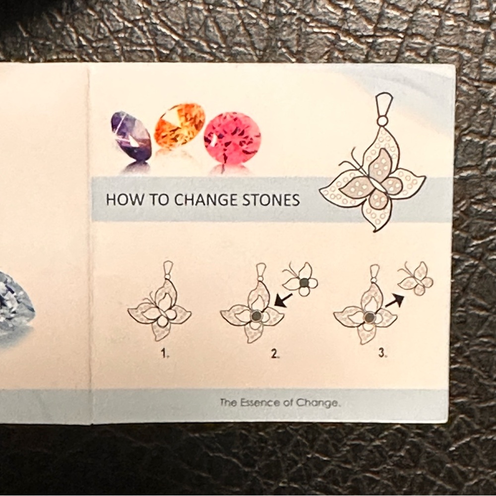 Butterfly Interchangeable Necklace - Picture 4 of 4